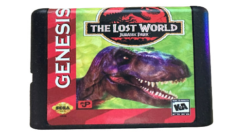 Mega Drive - Genesis-jurassic Park The Lost World Paralelo