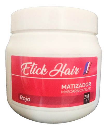 Matizador Rojo Baño De Crema- Mascarilla X 250grs Etick Hair