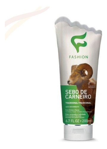 Sebo De Carneiro Creme Hidratante Tradicional Mento C/ Ureia