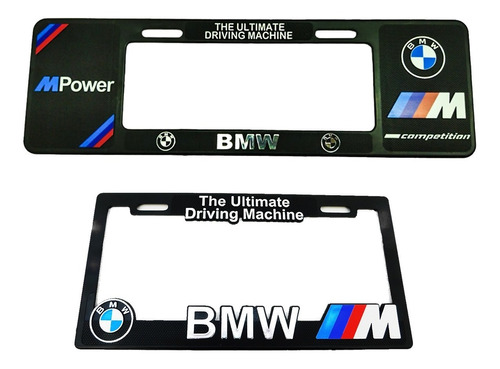 Portaplaca Europeo Premium Bmw Mas 1 De Tamaño Normal Bmw