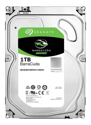 Disco Duro Seagate Barracuda 1tb Teras 7200rpm 64mb Dvr Pc