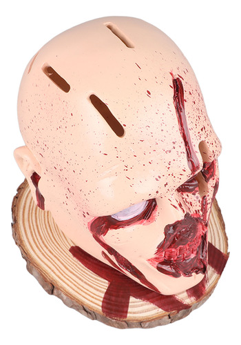 Soporte Para Cuchillos Head Horrr Skull, Estante De Almacena