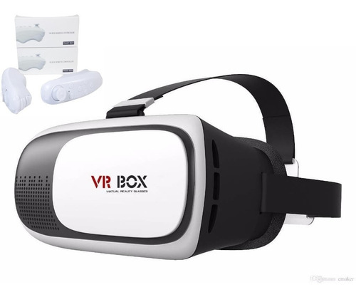 Vr Box Realidad Virtual Lentes 3d Joystick Control Casco