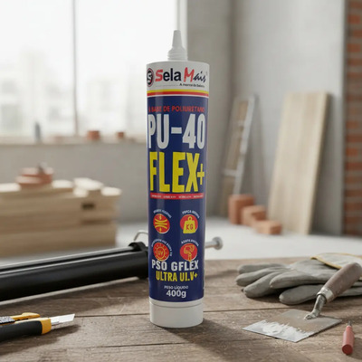 Selante Adesivo Flexível P.u 400g Selamais Branco