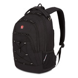 Mochila Bungee Swissgear 1186, Negra, 17 Pulgadas