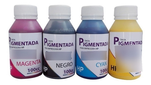 Tinta Pigmentada Para Hp 8000 8100 8610 8620 8210 X 400cc