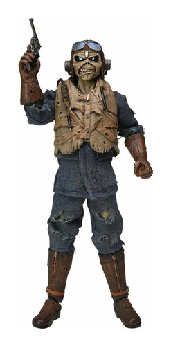 Eddie (aces High) - 8  Clothed Action Figure - Iron Maiden -