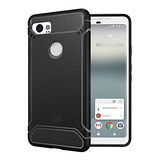 Funda Protectora Bumper Para Google Pixel 2 Xl  Color Negro