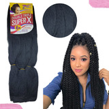 Cabelo Jumbo Jumbão Super X Tranças Kanekalon Box Braid 400g