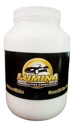 Crema Lumina, Pulido Aluminio Acero Cromo Plástico Pintura