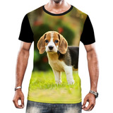 Camisa Camiseta Cachorro Raça Beagle Dócil Filhotes Cão Hd 4