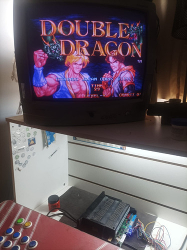 Cartucho Fliperama Double Dragon  Mvs Neo Geo Original