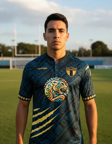 Jersey Retrooo México Balam Calakmul Version Sublimada