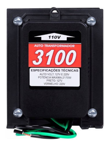 Autotransformador 3100va Virtual  Ar Condicionado 9000 Btus 