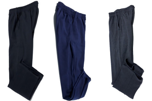 Pantalon Jogging Frizado Clasico Colegial Juvenil-adulto