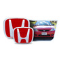Emblema Exterior Delantero Honda Civic 06-16 Rojo Azul Negro honda Civic