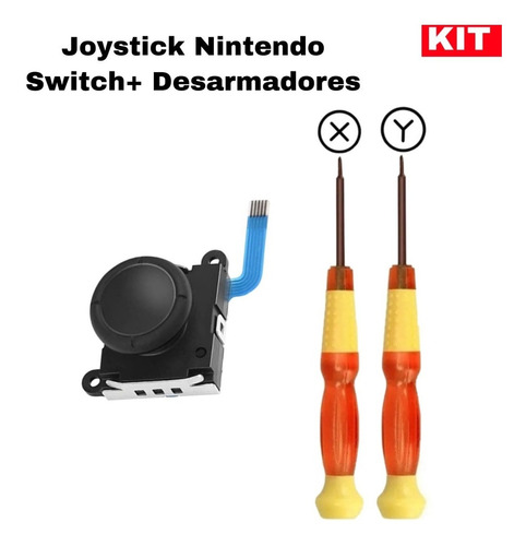 Joystick 3d  Nintendo Swicht Para Joycon + Desarmador 