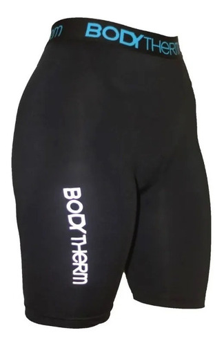 Calza Corta Ciclista Bodytherm Mujer Badana Premium - Olivos