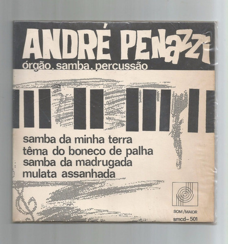 André Penazzi Órgâo Samba Percussâo Simple Con Tapa Usado