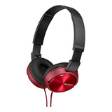 Auriculares Plegables Sony Mdr-zx310 R - Rojo Metalizado