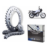 Kit Arrastre Reforzado Premium Riffel Para Yamaha Ybr125 G