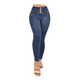  Jeans Dama Pantalones  Mujer Colombiano Push-up Premium