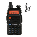 Baofeng Uv-5r Walkie Talkie Fm Transceivr De Dos Vías Radio