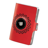 Billeteras Original Compatible Airtag Moderno Color Roja