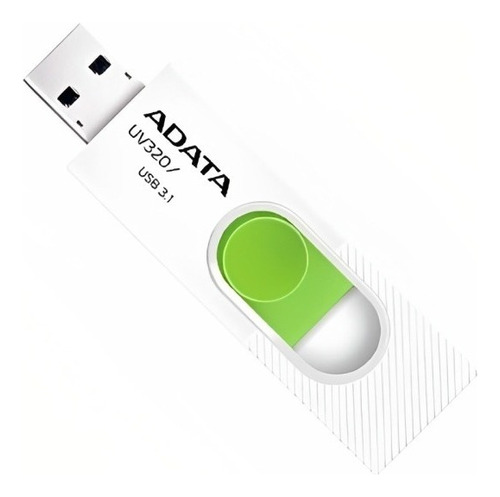 Memoria Usb 3.1 Adata Uv320 128gb Blanco/verde