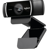 Logitech Webcam Hd Pro C922 1920x1080 Pixeles Usb Negro