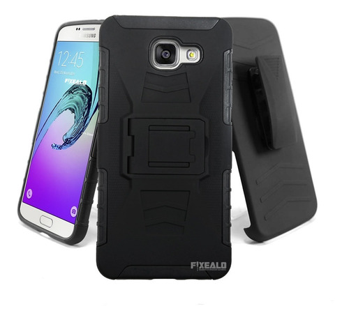 Funda Compatible Con Samsung Galaxy Uso Rudo Protector Clip