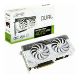 Asus Dual Geforce Rtx 4070 Super White Oc Edition (pcie