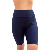 Bermuda Shorts Lycra Atacado Cores Lisas Azul Promoção