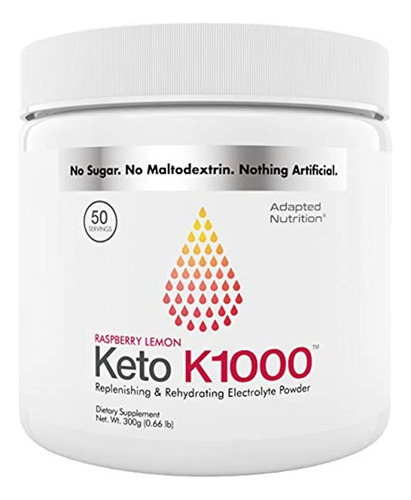 Keto K1000 Electrolyte Powder | Potenciar La Energía Y Batir