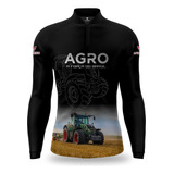 Camisa Agro Black Matreiro Proteção Solar Uv50 Agropecuária