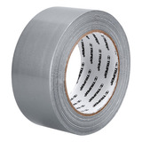 Cinta Para Ducto Tape 48mm X 10mts Alta Temperatura 60°c Color Gris Liso