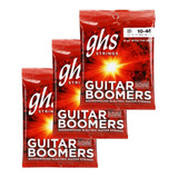 Encordado Ghs Gbl 010 - 46 Boomers Para Electrica X 3 Pack