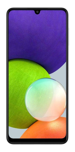 Smartphone Samsung Galaxy A22-branco    + Capa + Pelicula 3d