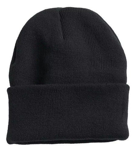 Gorro De Lana Negro Liso Rocky Calidad Premium X12u