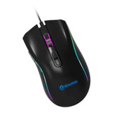 Mouse Greatek Gamer Ares, Com Led Rgb, 7 Botoes, 6400dpi, Sensor Sunplus, Preto