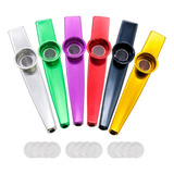 Fansjoy Kazoos - Paquete De 6 Instrumentos Musicales De Meta