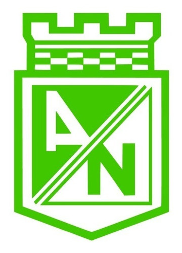 Sticker Adhesivo Calcomania Escudo Atlet Nacional 11cmx7,5cm