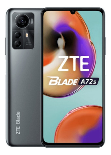Celular Zte Blade A72s 128gb 4gb Ram Gris Octacore