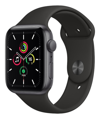 Apple Watch Se (gps, 44mm) Preto Original C/garantia Apple