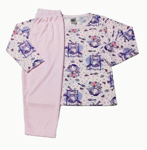 Pijama Infantil Menina - Menino - Kit 5 Conjuntos (8 Ao 14) 