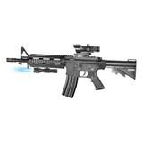 Rifle Airsoft Vigor M4 8917a Resorte 6 Mm Bbs Con Linterna