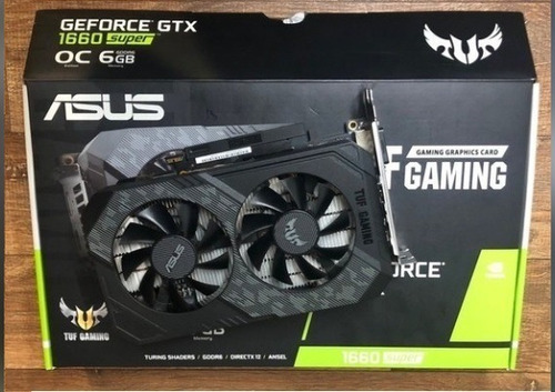 Placa De Vídeo Geforce Gtx 1660 Super Tuf Gaming 6gb