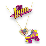 Collar Soy Luna Con Tarjeta