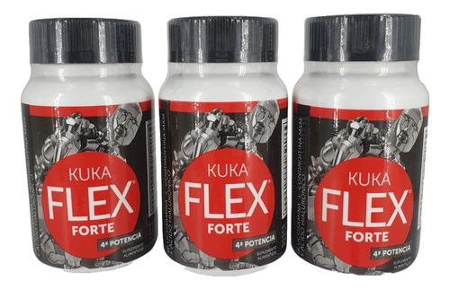 Kuka Flex Forte 30 Caps ¡3 Piezas!