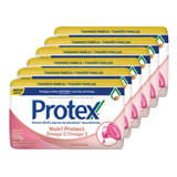 Protex Pack 06 Jabón Antibacterial Omega 3 /125gr C/u